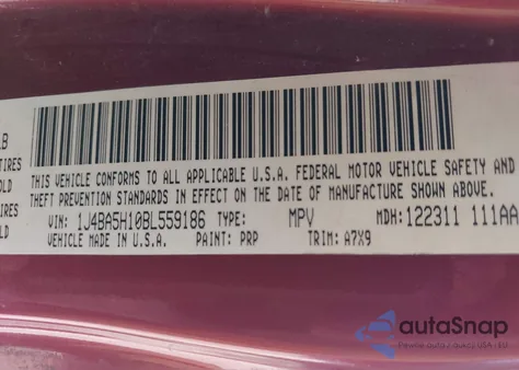 2011 Jeep Wrangler Unlimited Sahara from USA, damaged, VIN 1J4BA5H10BL559186